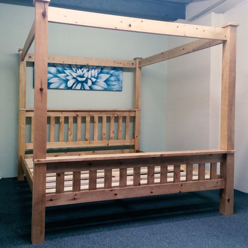 Chunky slatted pine - chunky, frame