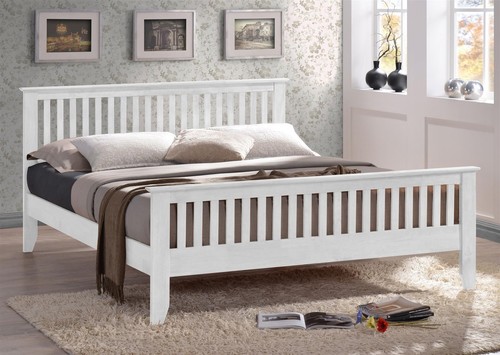 White shaker wood - white,