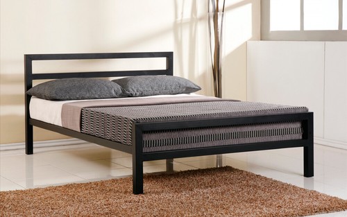 4ft city block black metal - city,