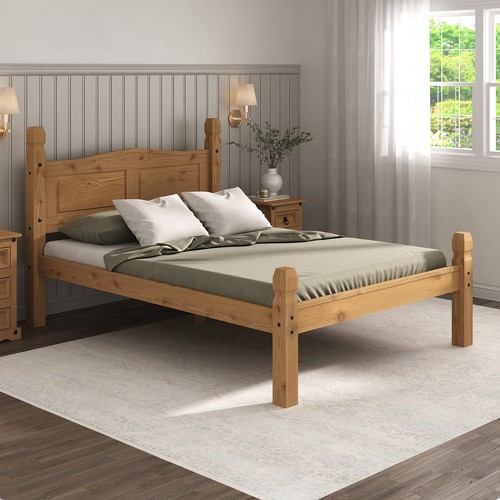 Corona double bed 4ft6 - double, low