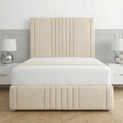 Hazel divan bed plush - bed, storage