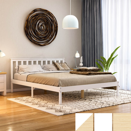 Wooden bed frame - wooden,
