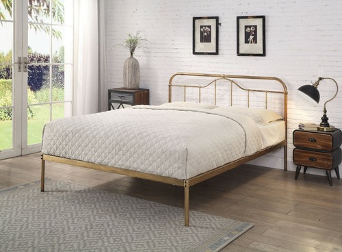 Retro metal bed - , frame,antique