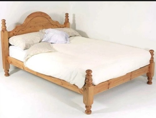 Classic solid pine bed frame - bed,