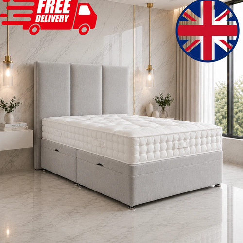 Plush velvet ottoman - velvet, divan