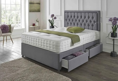 Divan bed set - with, &