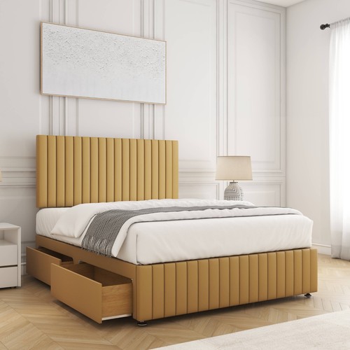 Divan bed set plush - bed,