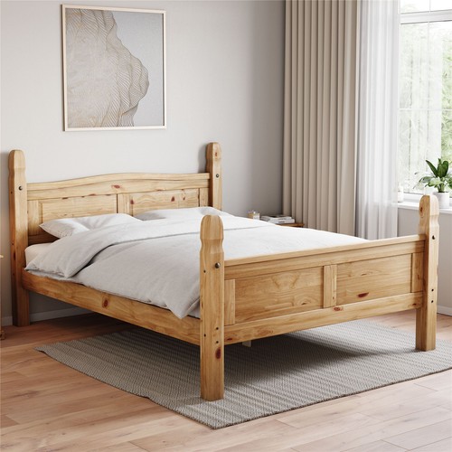 Corona double bed 4ft6 - bed, high