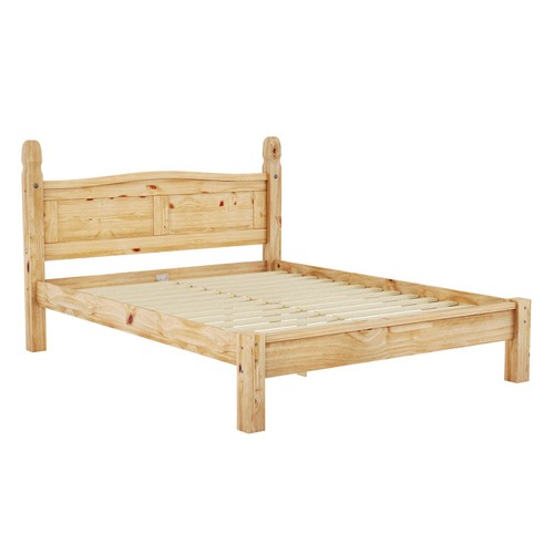 Corona double bed low foot - corona, end